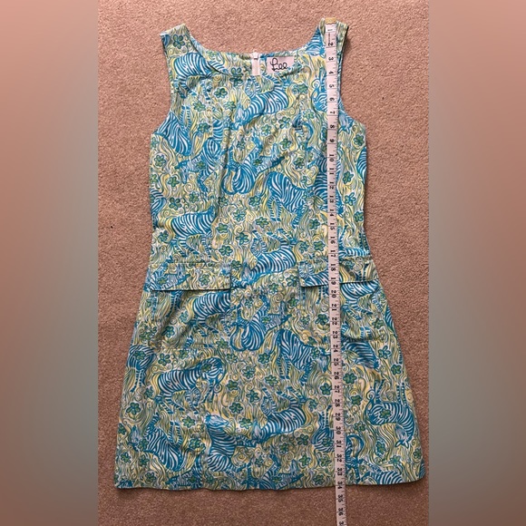Vintage Lilly Pulitzer Dress Size 6- Zebra print with pockets - Picture 8 of 11